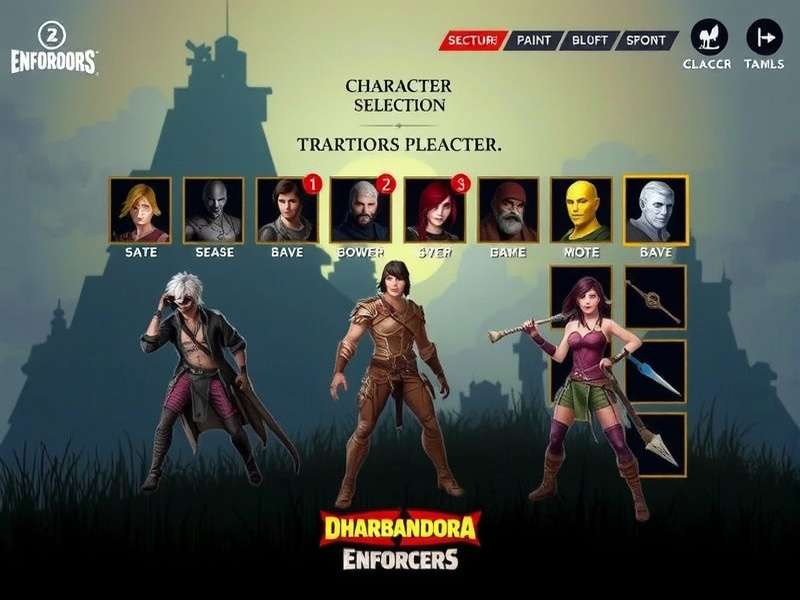 Dharbandora Enforcers Gameplay Screenshot